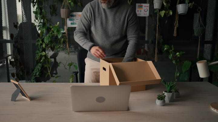 Unboxing New Beginnings in a Contemporary Office Space