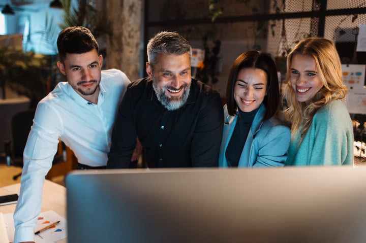 Team Collaboration Sparks Joy During Office Hours