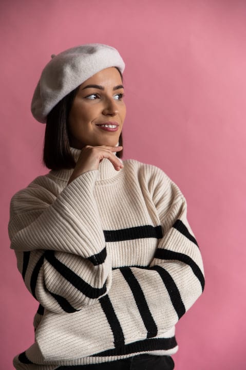 Businesswoman Embracing Style With A Confident Smile