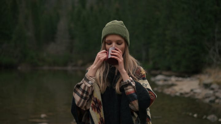 Cozy Moments With Nature And A Warm Drink