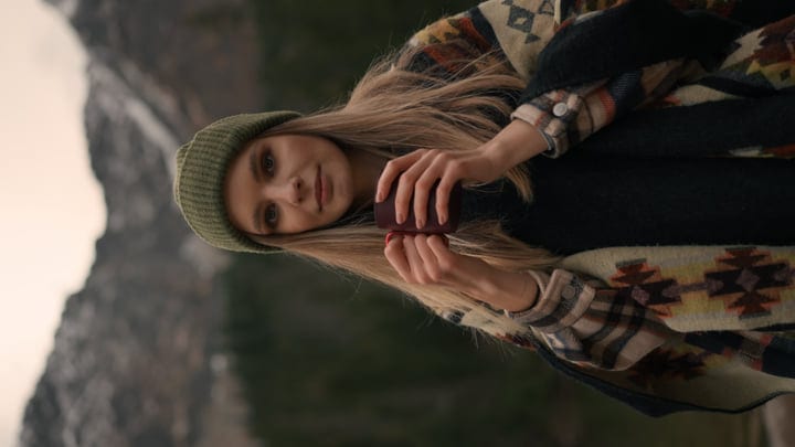 Coziness In The Wild: A Hiker Embraces The Chill