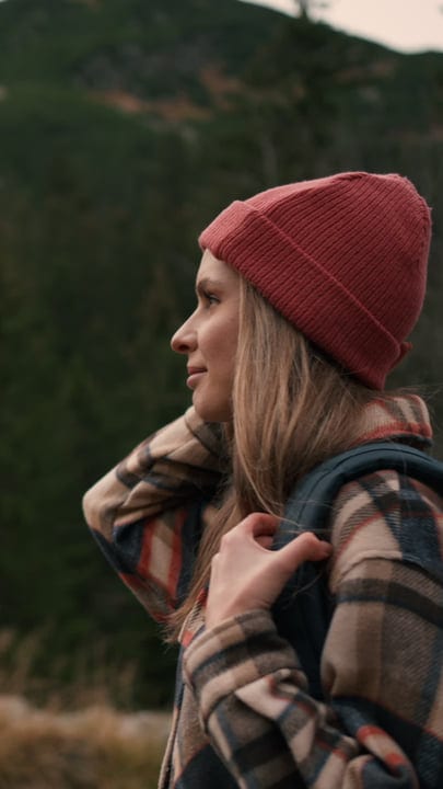 A Thoughtful Hiker Embraces The Wilderness Path