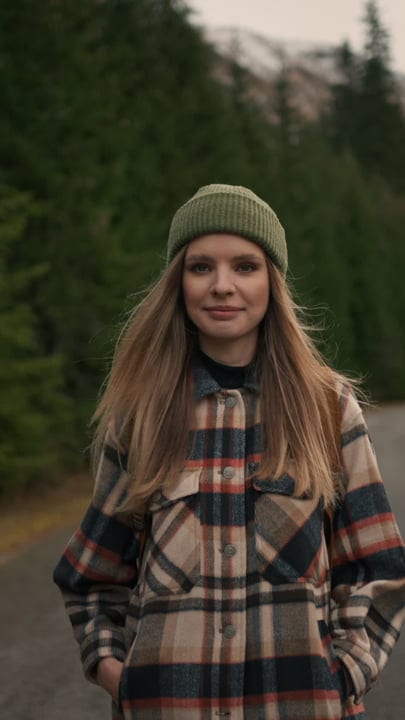 Cozy Plaid Layers Embrace The Wilderness Chill