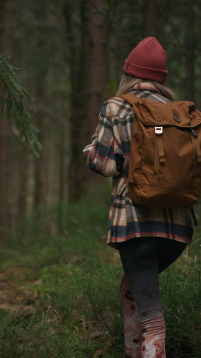 Exploring the Wilderness in Cozy Autumn Layers