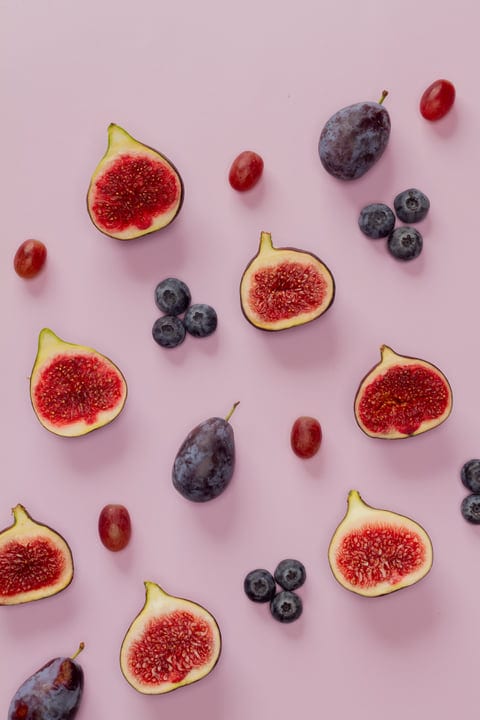 Figs And Berries Create A Vibrant Seasonal Flatlay