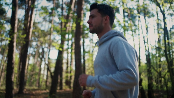 Embracing Nature's Chill In A Morning Run