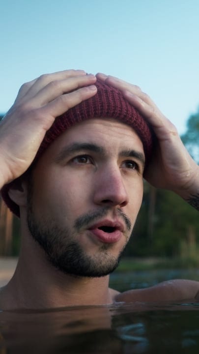 Embracing the Chill: A Man's Cold Water Swim Journey