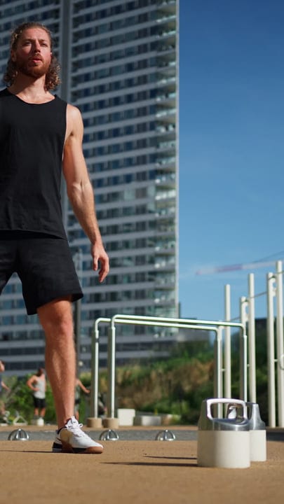 Determined Skater Embraces Urban Sunset Challenge