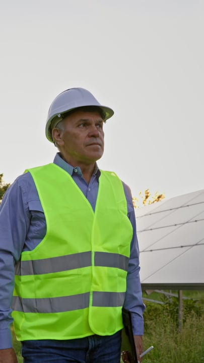 Solar Engineer Embraces the Dawn of Renewable Energy