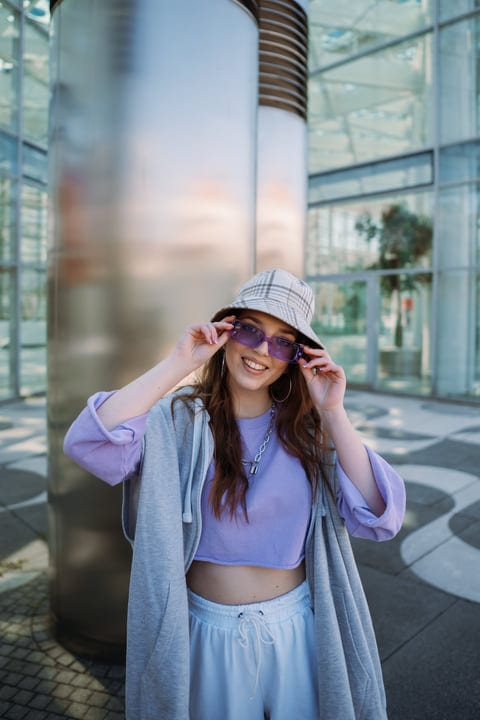 Street Performer Embraces Urban Vibe With Confidence