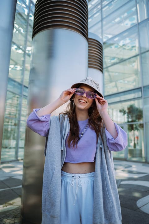 Urban Vibes As She Dances In The Sunlight