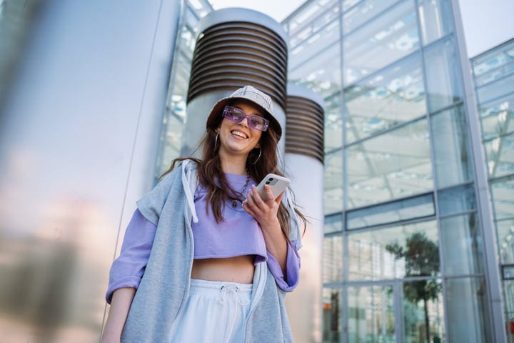 Urban Style Meets Joyful Connection in the City