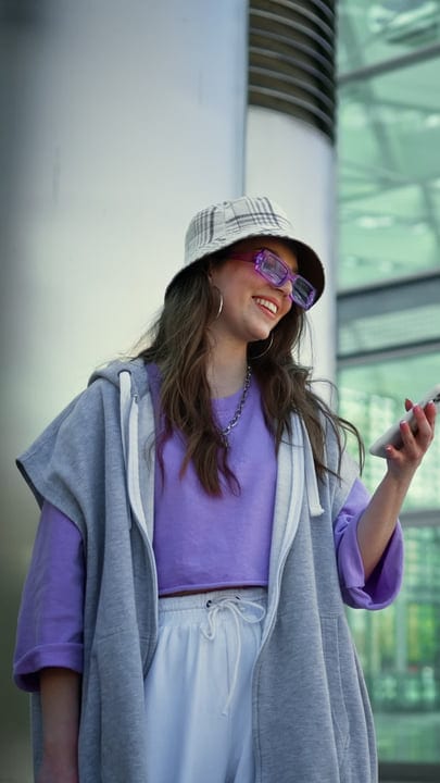 Joyful Urban Dancer Embraces The Vibrant City Life