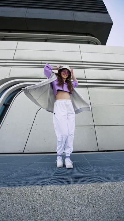 Energetic Street Dancer Embraces Urban Rhythm In Style