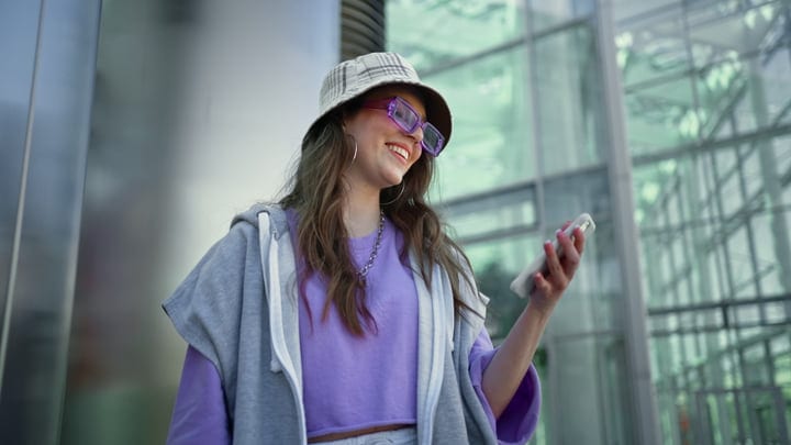 Street Dancer Radiates Joy With Urban Style