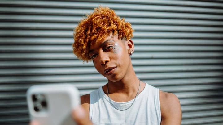 Youthful Expression Captured Through A Smartphone Lens In NYC
