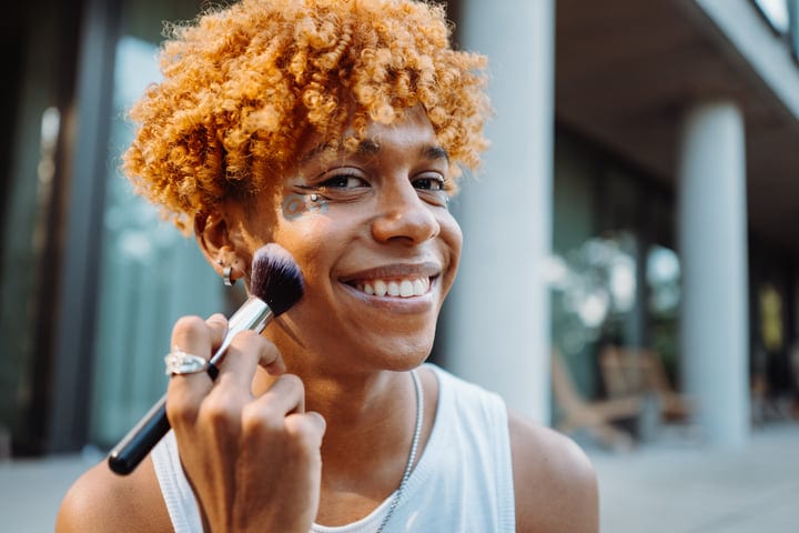 Urban Joy And Self-Expression With A Makeup Brush