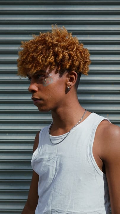 Youthful Determination Against Urban Backdrop In NYC