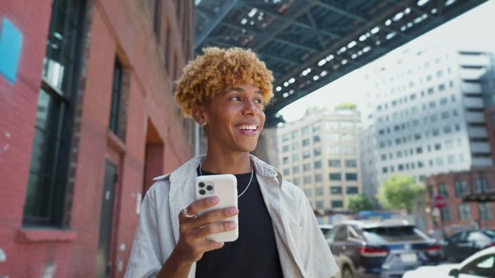 Youthful Energy Under The Iconic NYC Skyline