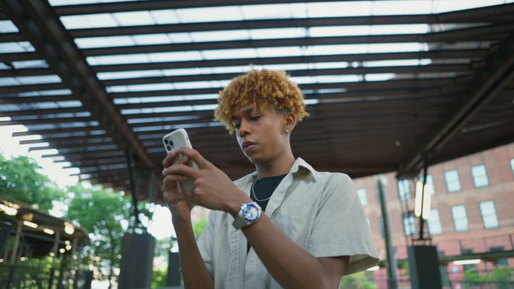 Youth Engages With Technology In Urban NYC Setting
