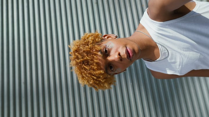 Youthful Expression Against an Urban Backdrop in NYC