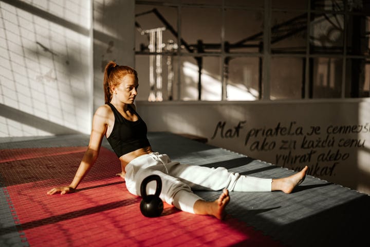 Sunlit Rest After Intense Parkour Training Session