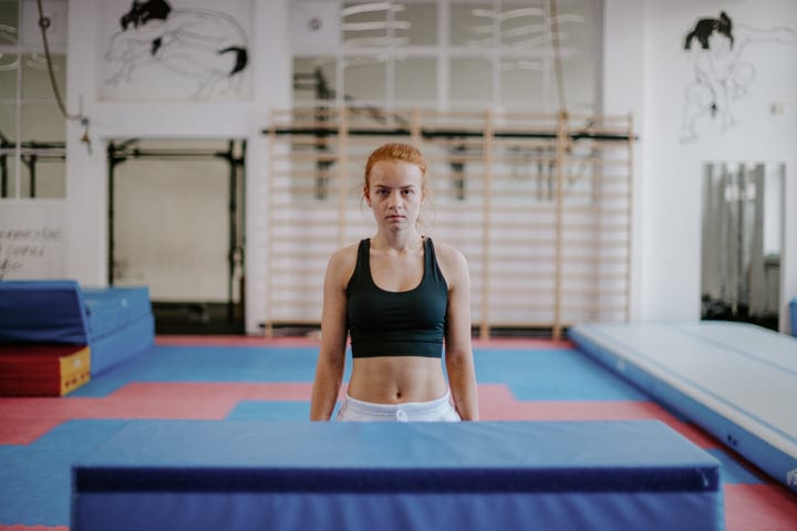 Determination Shines In Her Parkour Training Session