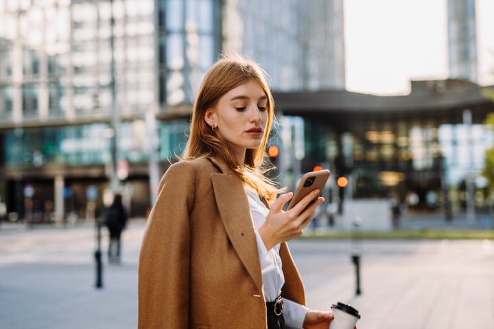 A Businesswoman Navigates Her Day In Vienna's Urban Scene