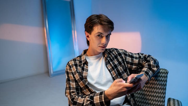 Casual Connection: Gen Z Relaxing In A Studio Setting
