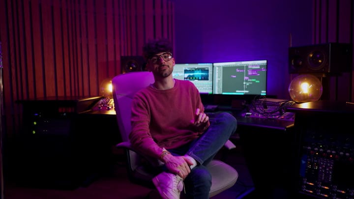 Creative Energy Unleashed In A Vibrant Studio Session