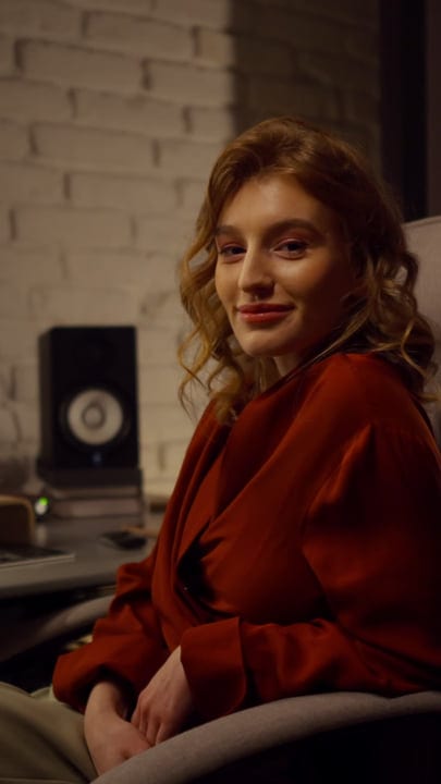 Warm Moments In A Cozy Producer Studio