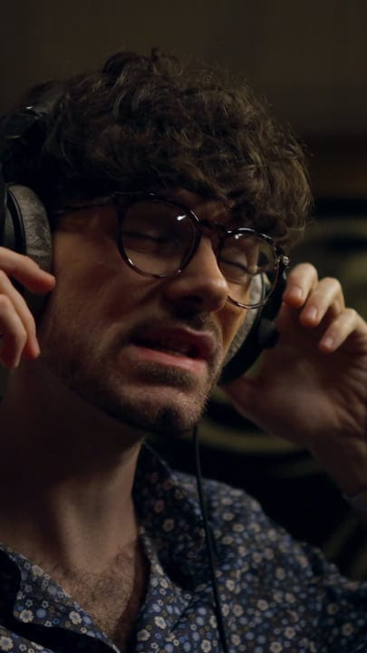 Creative Flow Captured In A Producer's Studio Moment