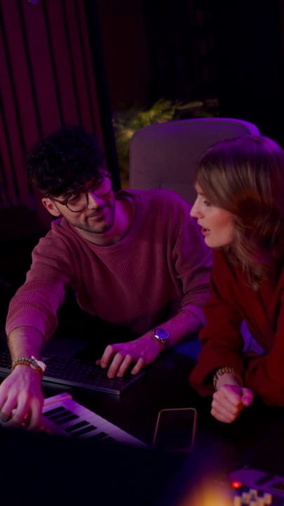 Creative Minds Unite In A Vibrant Studio Session