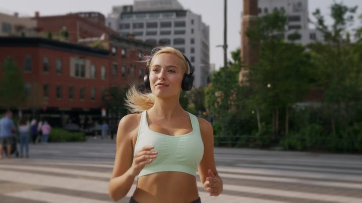 Empowered Runner Embraces Morning Energy In NYC