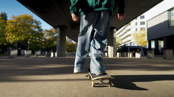 A Skater Finds Freedom Under Urban Bridges