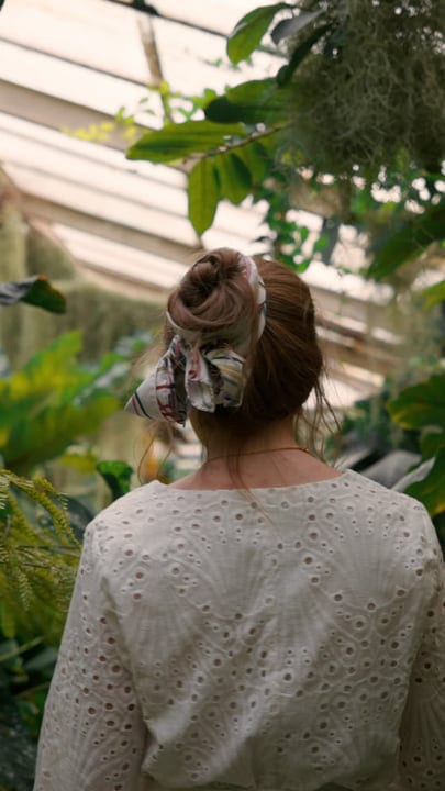 A Serene Walk Through Lush Tropical Greenery