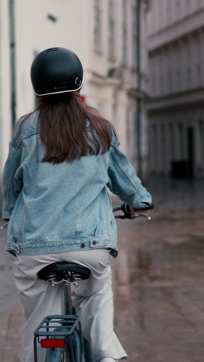 Exploring Historic Streets On A Bicycle Ride