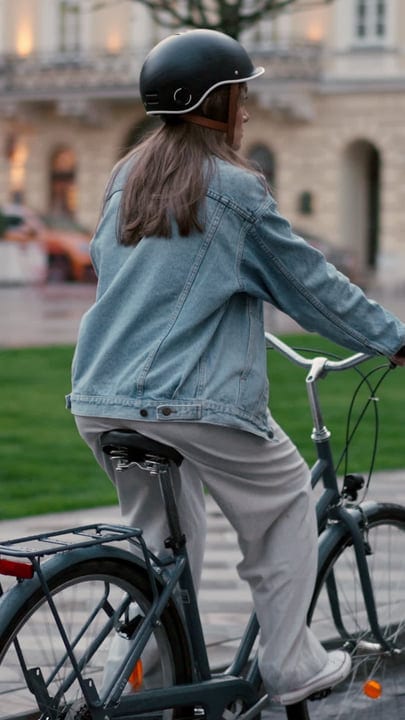 Urban Cycling Adventure In A European Cityscape