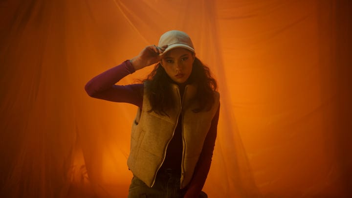 A Modern Twist on Seasonal Fashion in Warm Hues