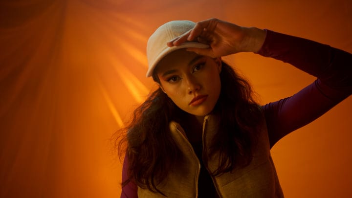 Bold Expression Under Warm Studio Lights