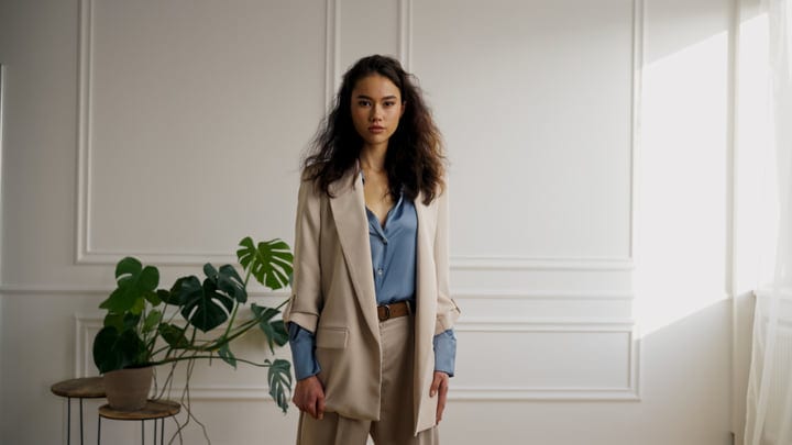 Embrace Timeless Elegance In Neutral Tones And Natural Light