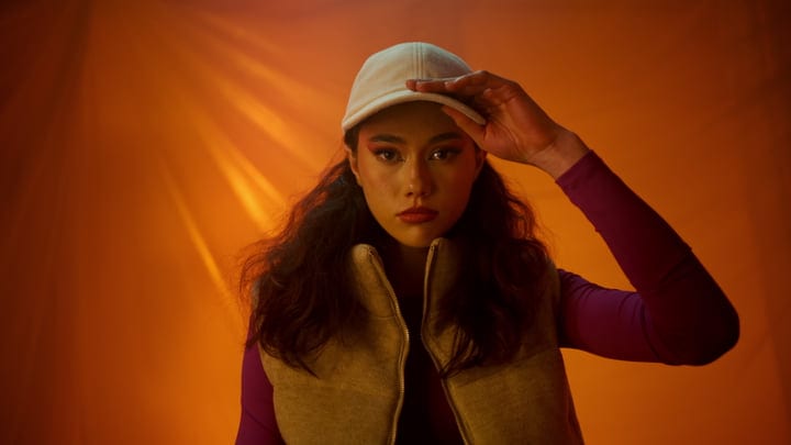 Youthful Confidence Shines in Warm Autumn Hues
