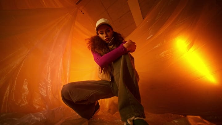 Bold Streetwear Meets Warm Studio Glow