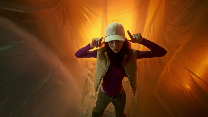 Bold Autumn Layers In A Dramatic Studio Glow