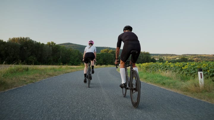 Cyclists Embrace the Open Road in Summer Ride