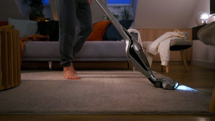 An Evening Routine Balancing Work And Cleanliness