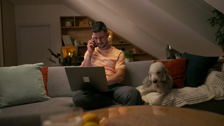 Evening Calls and Cozy Moments With a Loyal Companion
