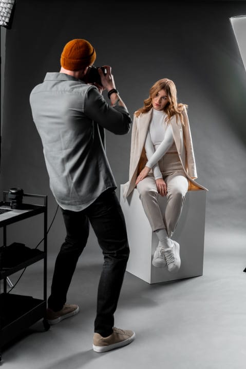 Capturing Elegance In A Modern Photography Studio