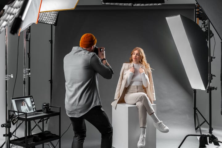 Capturing Style in a Professional Photography Studio