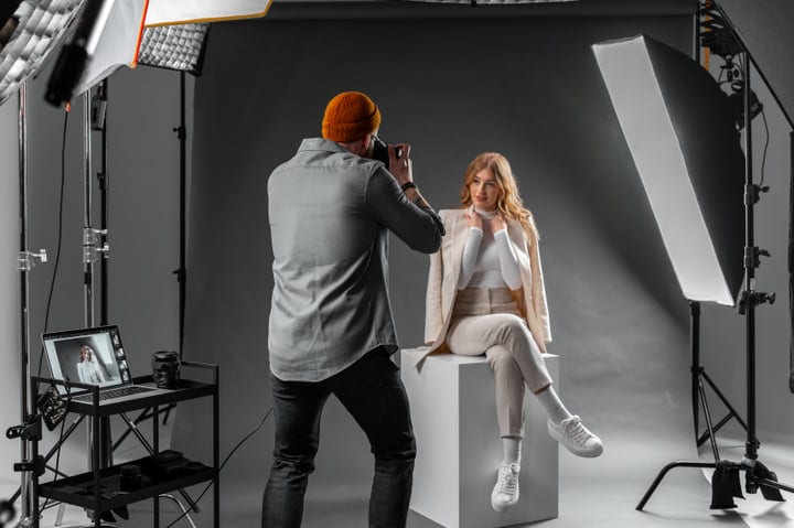 Capturing Elegance In A Professional Studio Setting